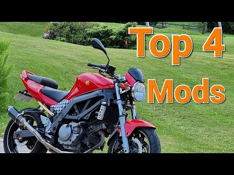 4 essential upgrades for the Suzuki SV650 (1st and 2nd gen)
