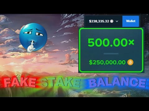 Fake Stake Balance Script....(free money)