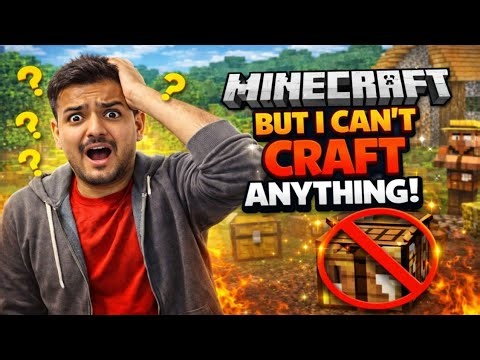Minecraft But i can't craft anything