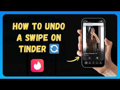 How to Undo a Swipe on Tinder 🔄 [New 2026 Update]