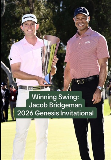 What can you learn from brand-new PGA Tour winner Jacob Bridgeman’s swing? Martin Hall explains… #golf #golfinstruction #pgatour