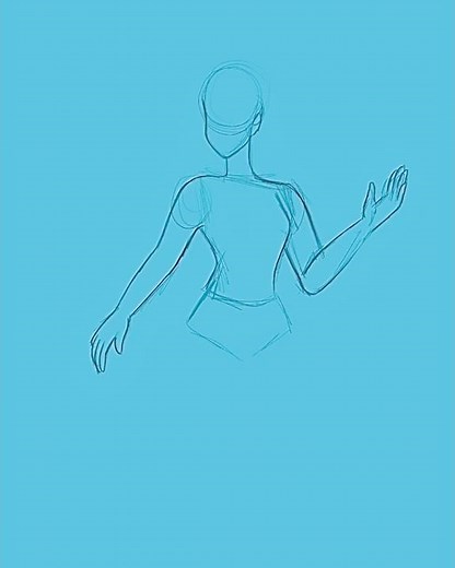 Drawing Princess Belle ( from Disneys original Beauty and the Beast)