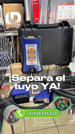¿Trabajas con vehículos pesados? NEXIQ USB LINK 3 TE brinda soporte multimarca.