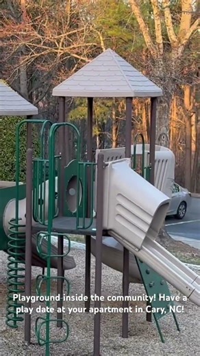 Live and play in the same place! Have a play date and walk home! Cary NC Apartment Living