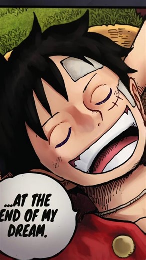 Oda Finally Revealed Luffy’s Real Dream 🤯 #OnePiece