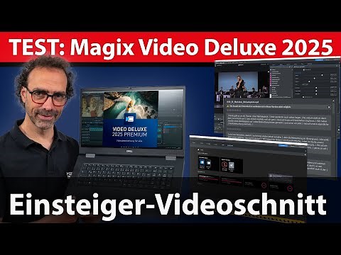 Test: Magix Video Deluxe 2025 - KI-Verbesserungen und Leistungstest