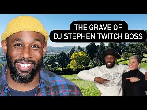 The Grave of Stephen tWitch Boss | Final Resting Place| Ellen’s DJ & So You Think You Can Dance Star