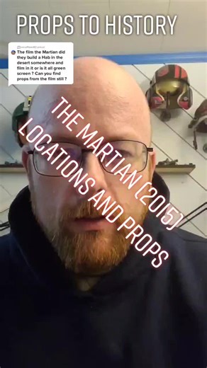 Answer to @mrcaffiene82 #themartian #mars #nasa #jpl #space #jordan #propstohistory #cinema #history #foryoupage #foryou #fyp #movie #movieprops #film