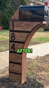 Andrew Thron | DIY Custom Mailbox 📫 ✅ Need a new mailbox? Here is a custom mailbox design you can consider 👍 I built this mailbox a few years ago and... | Instagram