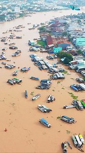 27K views · 1.4K reactions | Cai Rang Floating Market, Can Tho, Vietnam. Cr: Vu Flycam | Welcome to Vietnam | Welcome to Vietnam | Facebook