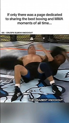 The Craziest Knockout 🔥 #UFC