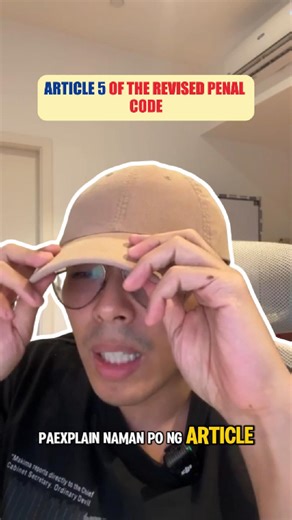 81K views · 1.7K reactions | Article 5 of the Revised Penal Code --- #lawschoolph #learn #lawschool #lawstudent #learnontiktok #attyanselmo #legaleducation | ARRC | Facebook