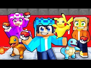 Going to POKEMON SCHOOL in Minecraft!