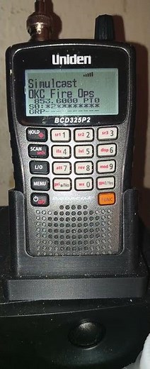 Uniden BCD325P2 Trunking Scanner Receiving Oklahoma City Metro APCO P25 Phase 2 TDMA System