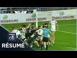 PRO D2 Saison 2024-2025 J25 - Résumé CA Brive - Valence Romans