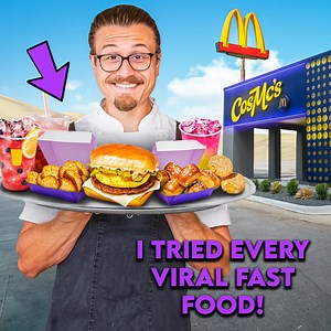 Trying And Ranking EVERY Viral Fast Food Menu Item In America! | Joshua Weissman