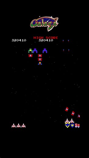Galaga 46 – Classic Arcade Gameplay #shortsindia