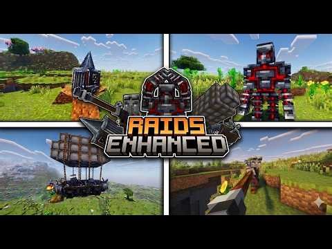Raids Enhanced Mod Minecraft 1.21.1 & 1.20.1 (Forge/NeoForge)