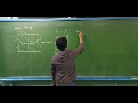 Parabolic and Catenary