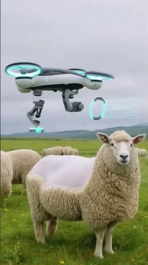 Modern Technology Transforms Sheep Shearing! Fast, Safe & Smart Farming Innovation #nature #farming.