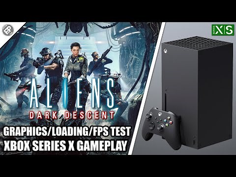 Aliens: Dark Descent - Xbox Series X Gameplay + FPS Test