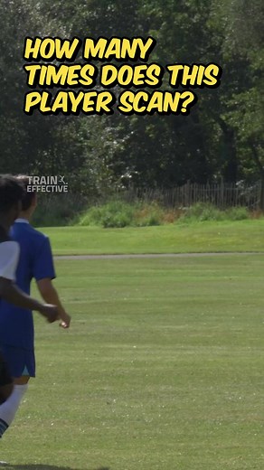 How many scans do you count? 🦉 #scan #football #soccer | TrainEffective