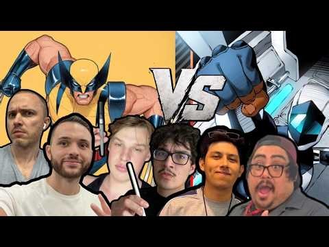 Wolverine vs Thorn DRAW BATTLE LIVE! Marvel vs Project Naosis | Comic Artists Compete