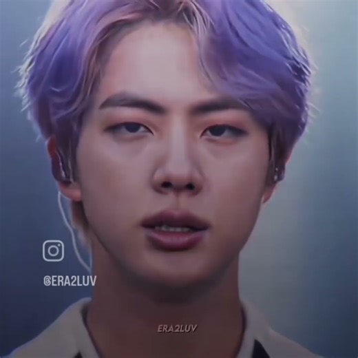 the owner of purple hair world wide handsome jin 💗#jin#bts