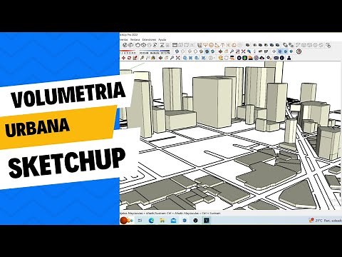 HOW TO IMPORT A 3D URBANIZATION MAP INTO SKETCHUP