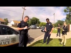 Interaction with Salt Lake City police after cop shot dog