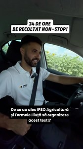 82 reactions | IPSO Agricultură testează limitele combinei X9 1100 într-o cursă de anduranță: 24 de ore de recoltat non-stop! De ce au ales IPSO Agricultură și Fermele Iliuță să organizeze acest test!? | Revista Ferma | Facebook