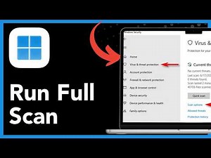 How to run a full scan using Microsoft Defender
