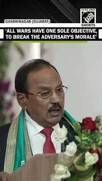 Ajit Doval highlights national power, morale at Rashtriya Raksha University convocation