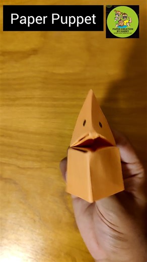 Easy Origami Paper Puppet | paper toys | paper weapons | Art and craft |