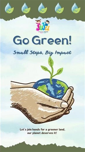 Go Green Day | JUJU International Preschool x CareerPluz Charitable Trust