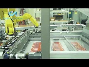 Automated Blister Sealing System with Three FANUC Robots for Load/Unload -- Clear Automation
