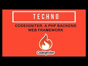 CodeIgniter in Malayalam - A PHP Web Framework | Part 1 - An Introduction