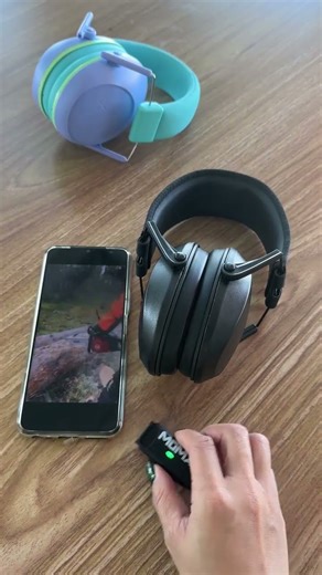 Making Sounds VANISH! Noise Cancelling Earmuffs Magic Trick🎩 #earmuffs #procaseworld