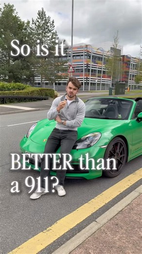 Is the Boxster 718 better than a 911? #porsche #porsche911 #porsche718 #cars #fyp