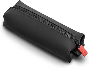 TOOLETRIES The Koby Mini Kit - Silicone Toiletry Organizer, Bathroom Travel Bag - Features Heavy-Duty Zipper, Leak Resistance, Easy to Clean - Charcoal