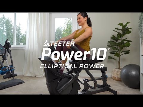 Teeter Power10 Elliptical Rower - Product Overview