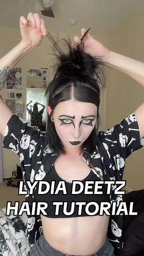 Lydia Deetz Hair Tutorial - Step-by-Step Guide to Achieve the Iconic Beetlejuice Look