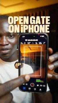 How to shoot operate in iPhone