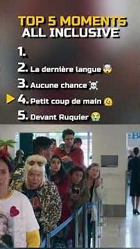 Si quelqu'un est intéressé... 🤷🥇(Top 5 scènes cultes de All Inclusive)