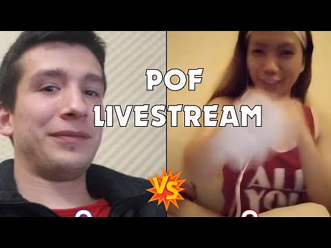 So I tried Livestreaming on online dating #POF #Livestream