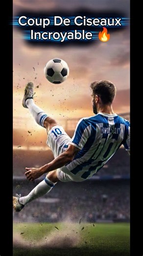 Comment faire le coup de ciseaux au foot