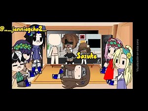 los amigos reaccionan a Naruto as random gacha