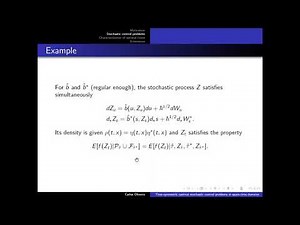 Time symmetric optimal stochastic control problems in space time domains