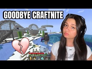 I played the CRAFTNITE SMP one last time (new SMP announcement)