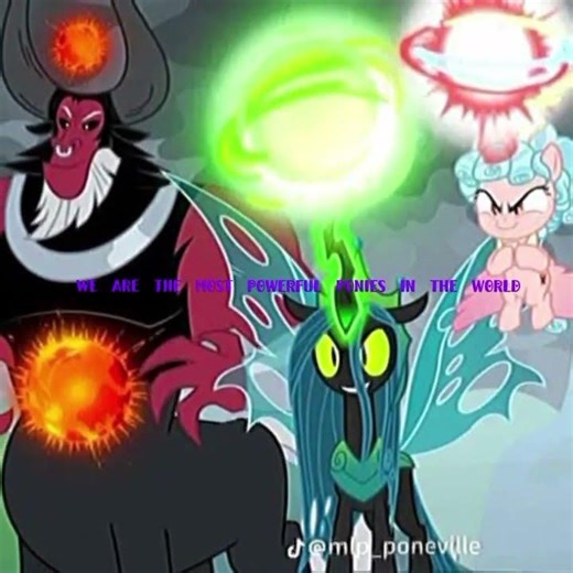 meanwhile discord power #mlp 🔥💀